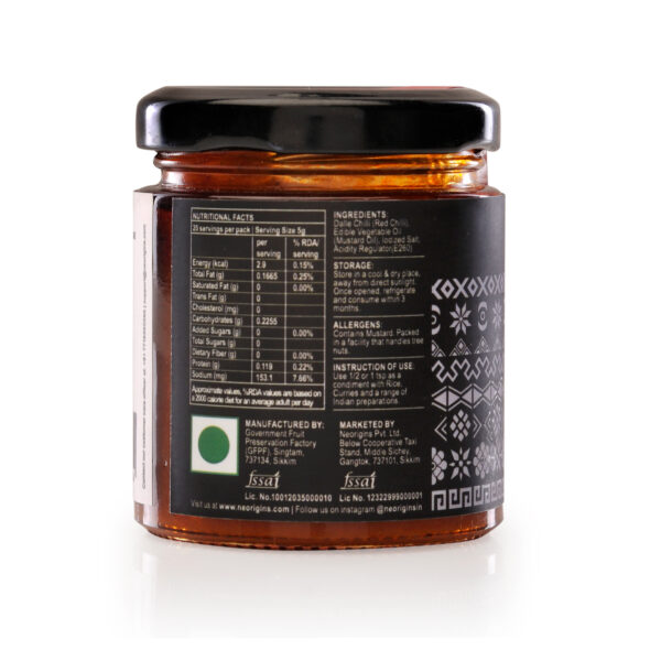 Dalle Chilli Pure Paste, 100g