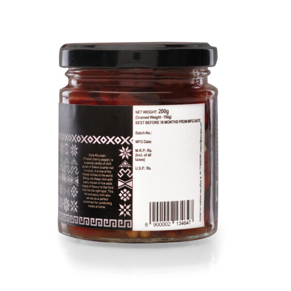 Dalle Chilli in Vinegar, 200g