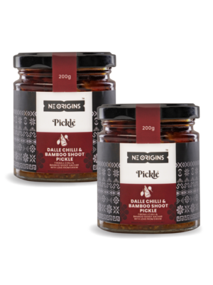 Dalle Chilli with Bamboo Shoot Pickle 200g, Pack Of 2