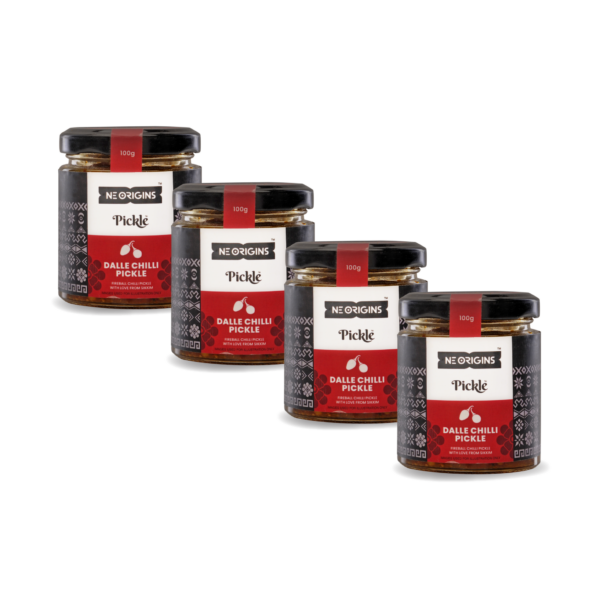 Dalle Chilli Pickle 100g,Pack of 4