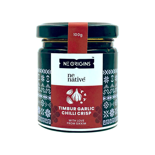 Timbur Garlic Chilli Crisp, 100g